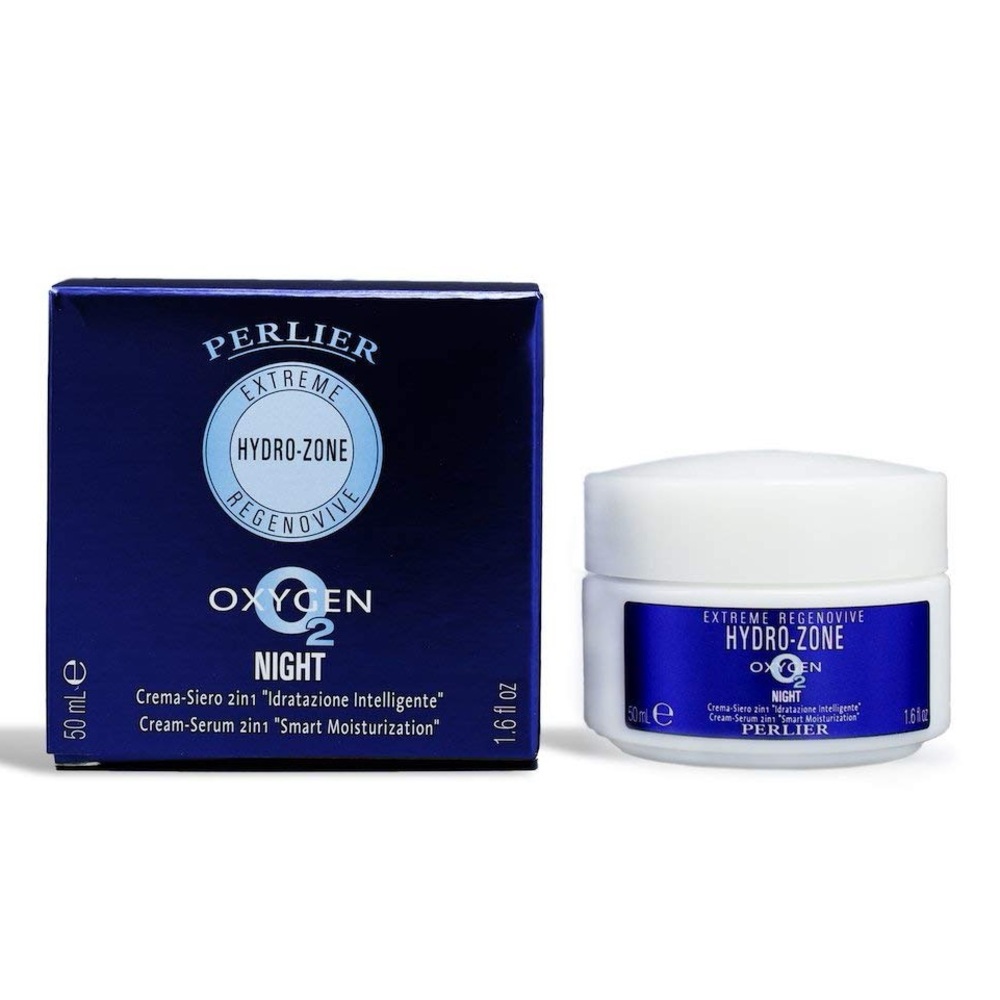 *NEW* PERLIER HYDRO ZONE OXYGEN 2 in 1 NIGHT CREAM 1.6oz